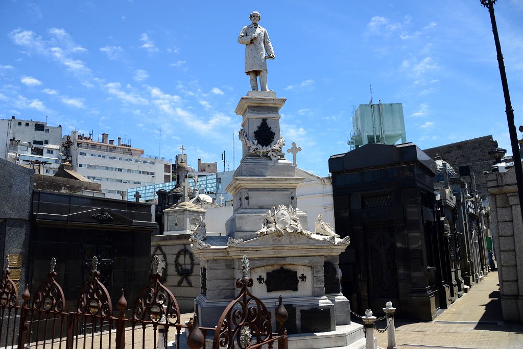 13 Juan Bautista Alberdi Influenced The Content of the Constitution of Argentina of 1853 Recoleta Cemetery Buenos Aires